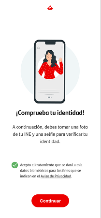 Accept biometric data usage