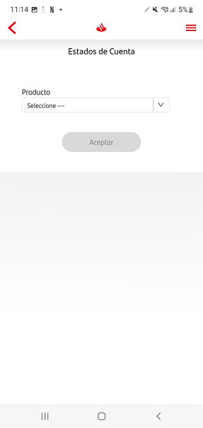 AS IS screen 1 — legacy product selector